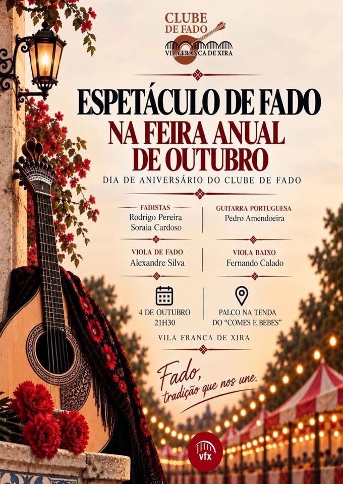 Espetáculo de Fado na Feira Anual de Outubro